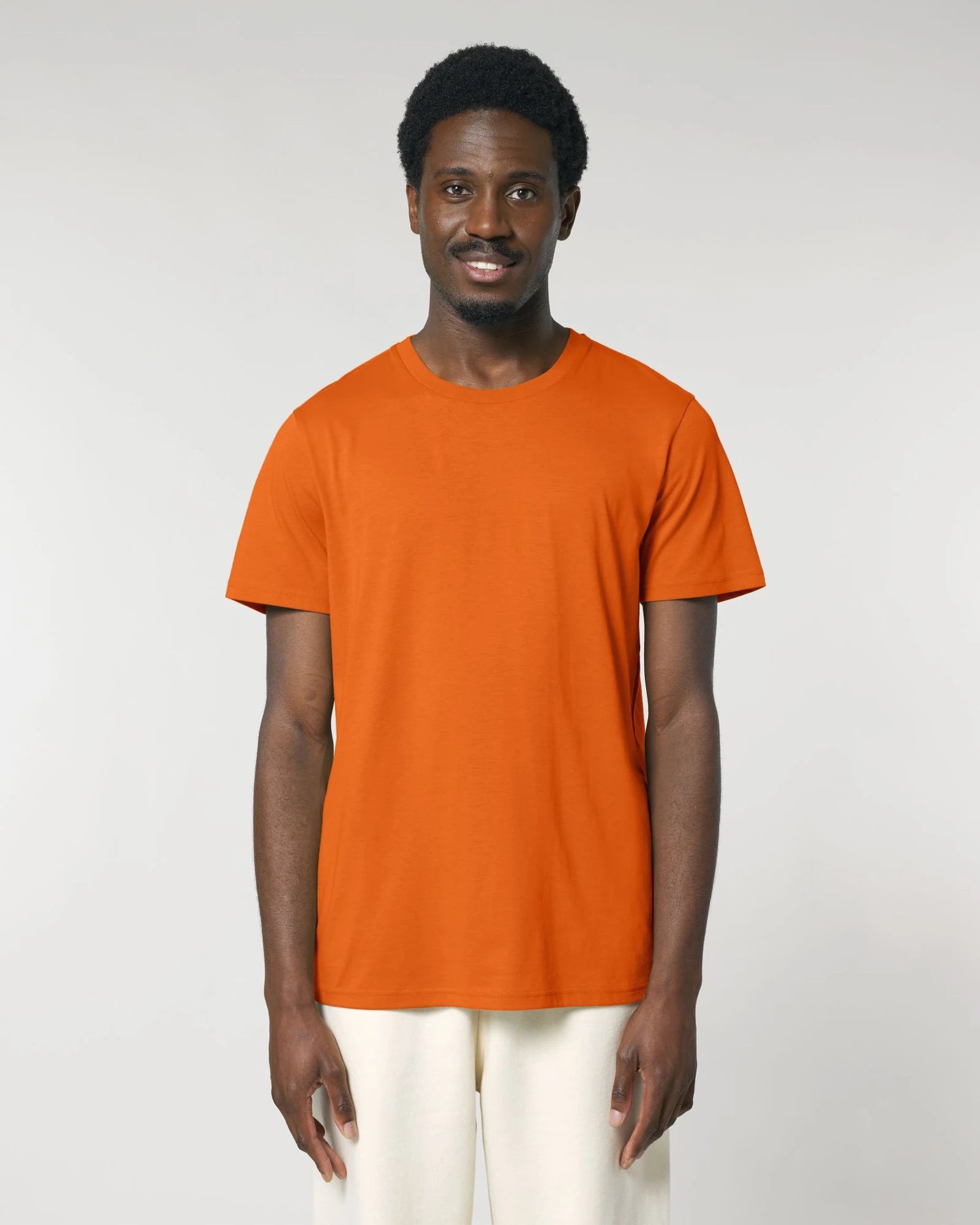 T-shirt coton bio Stanley/Stella Crafter à personnaliser - Bright Orange