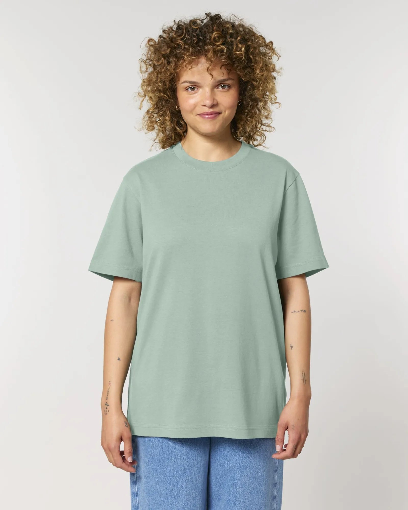 T-shirt coton bio Stanley/Stella Sparker 2.0 à personnaliser - Aloe