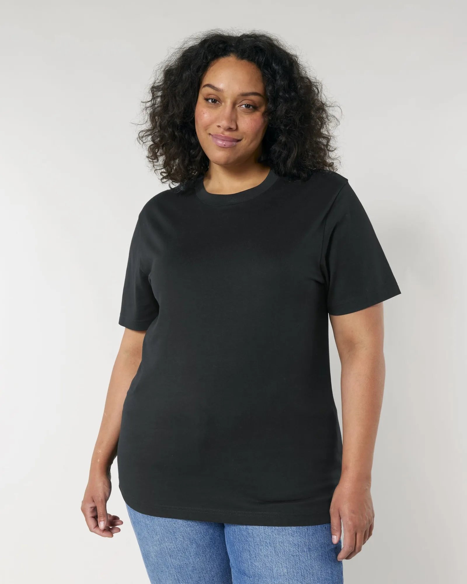 T-shirt coton bio Stanley/Stella Sparker 2.0 à personnaliser - Black