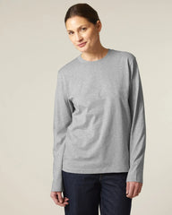 T-shirt unisexe coton bio Stanley/Stella Creator 2.0 à personnaliser - Heather Grey