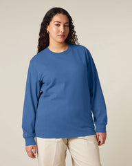 T-shirt unisexe épais coton bio Stanley/Stella Freestyler à personnaliser - Mindful Blue