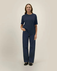 T-shirt coton bio Stanley/Stella Blaker à personnaliser - French Navy
