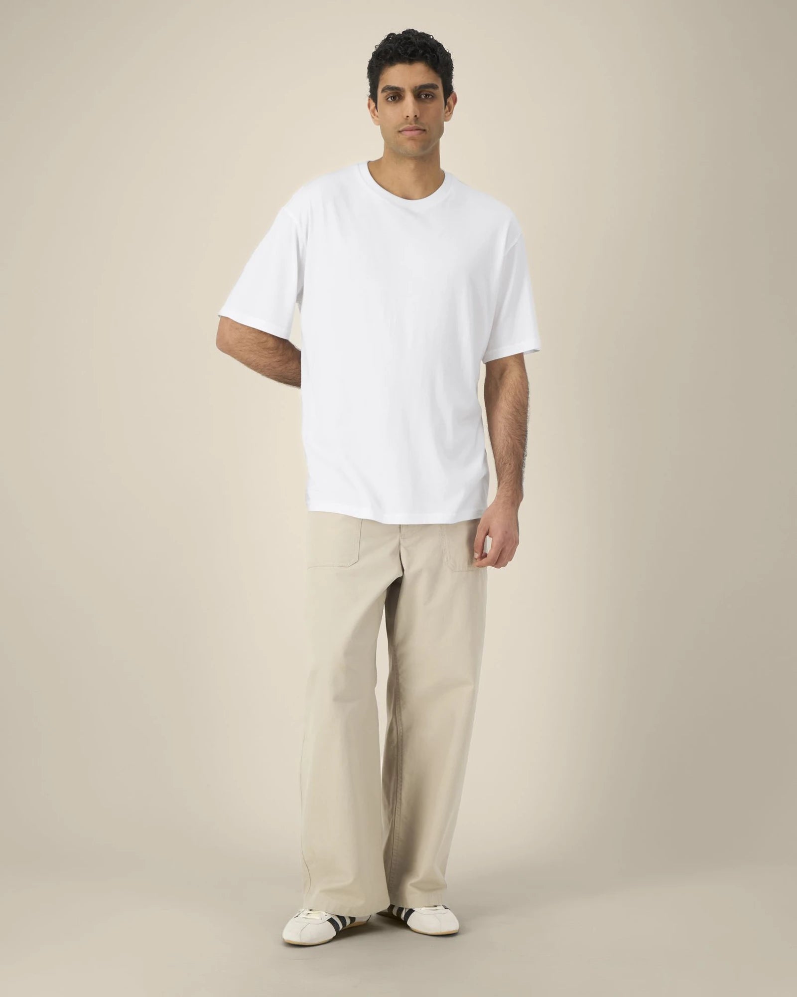 T-shirt coton bio Stanley/Stella Blaker à personnaliser - White