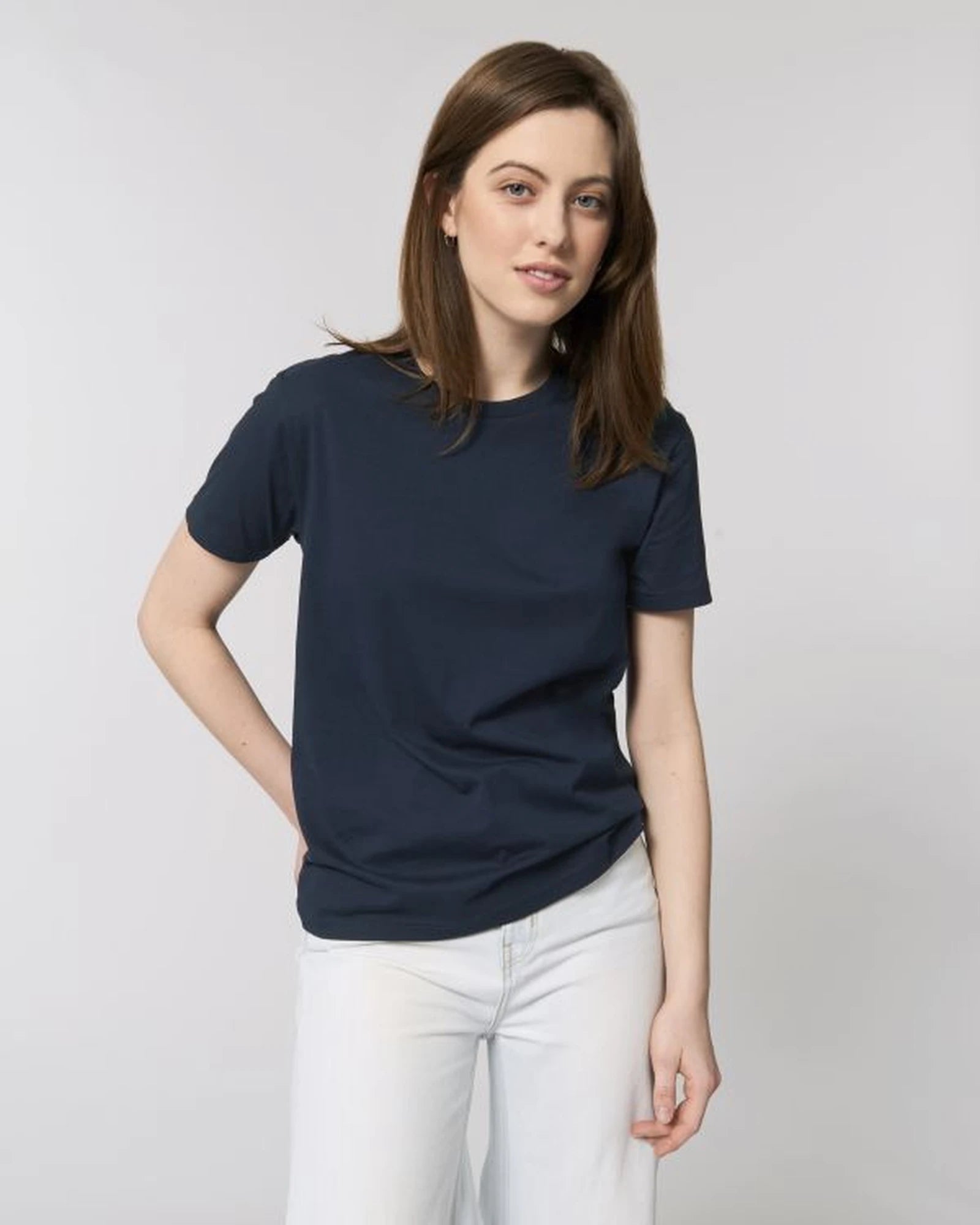 T-shirt coton bio Stanley/Stella Rocker à personnaliser - French Navy