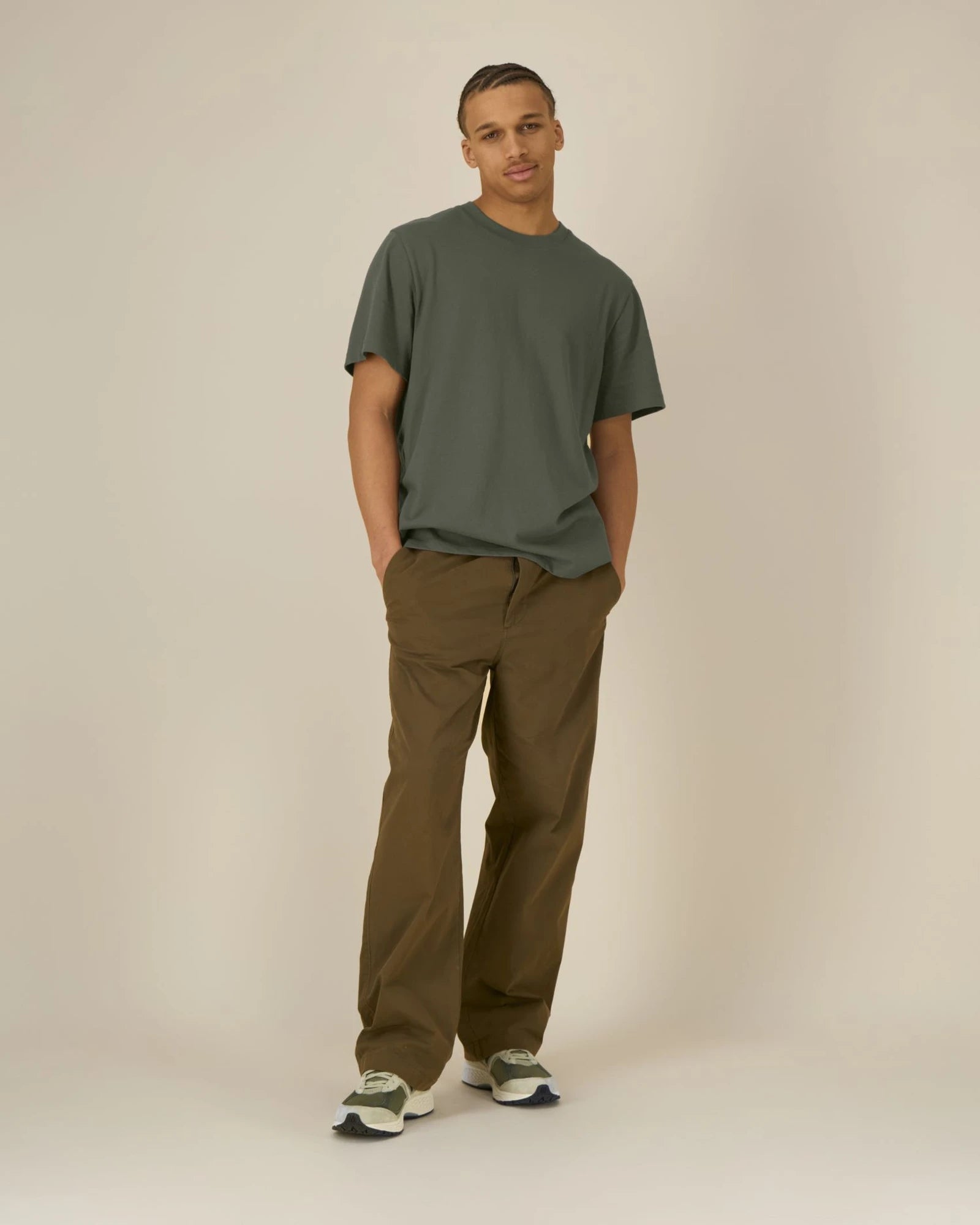 T-shirt coton bio Stanley/Stella Freestyler à personnaliser - Khaki