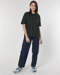 T-shirt oversize coton bio Stanley/Stella Blaster à personnaliser - Black