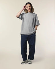 T-shirt coton bio Stanley/Stella Blaster 2.0 à personnaliser - Heather Grey