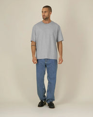 T-shirt coton bio Stanley/Stella Breezer à personnaliser - Heather Grey