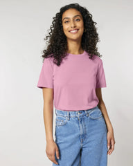 T-shirt coton bio Stanley/Stella Crafter Vintage à personnaliser - G. Dyed Bubble Pink