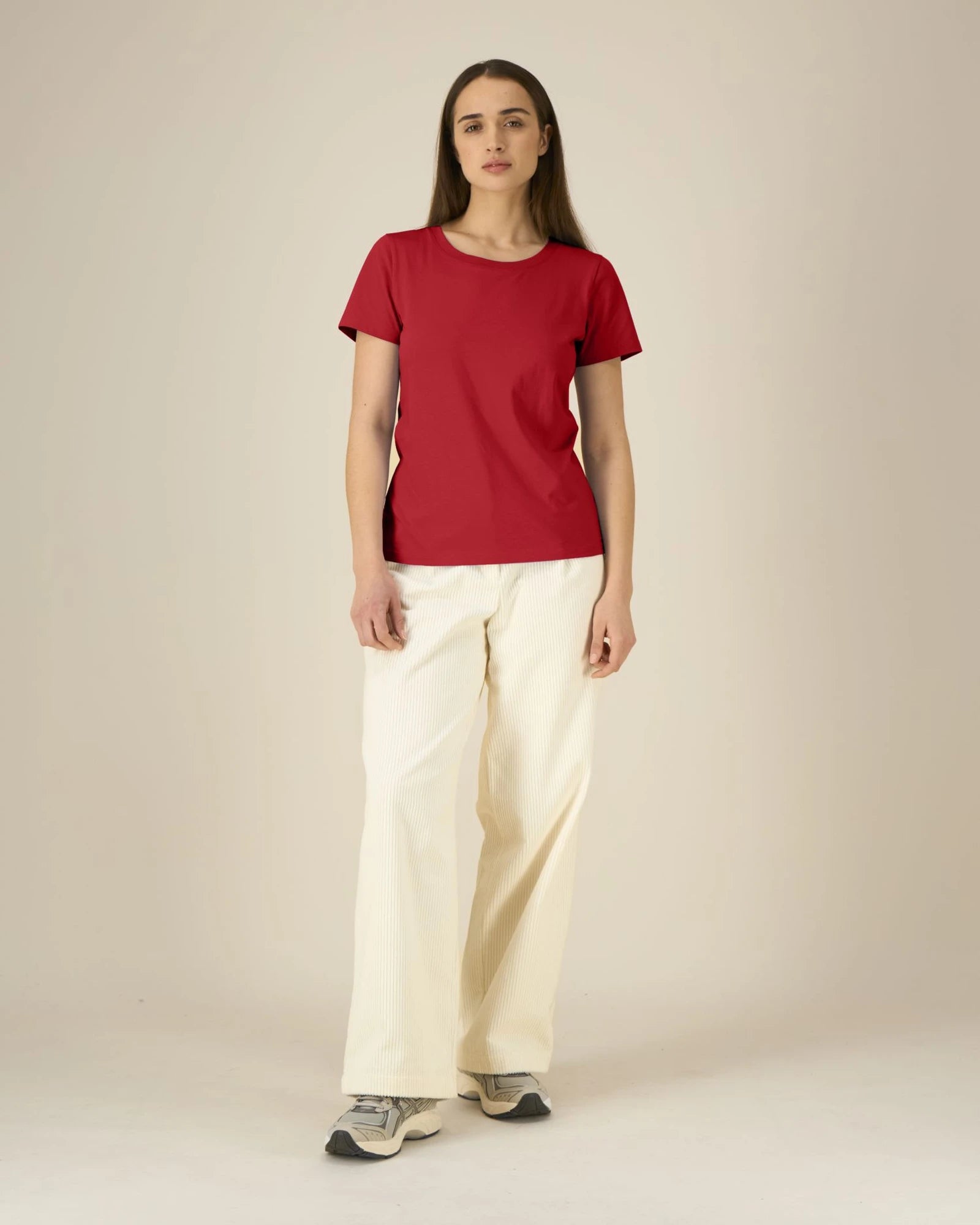 T-shirt femme coton bio Stanley/Stella Expresser 2.0 à personnaliser - Red