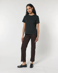 T-shirt femme coton bio Stanley/Stella Muser à personnaliser - Black