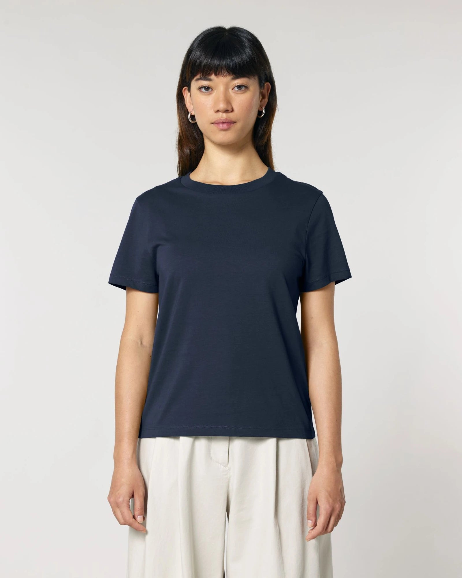 T-shirt femme coton bio Stanley/Stella Muser à personnaliser - French Navy