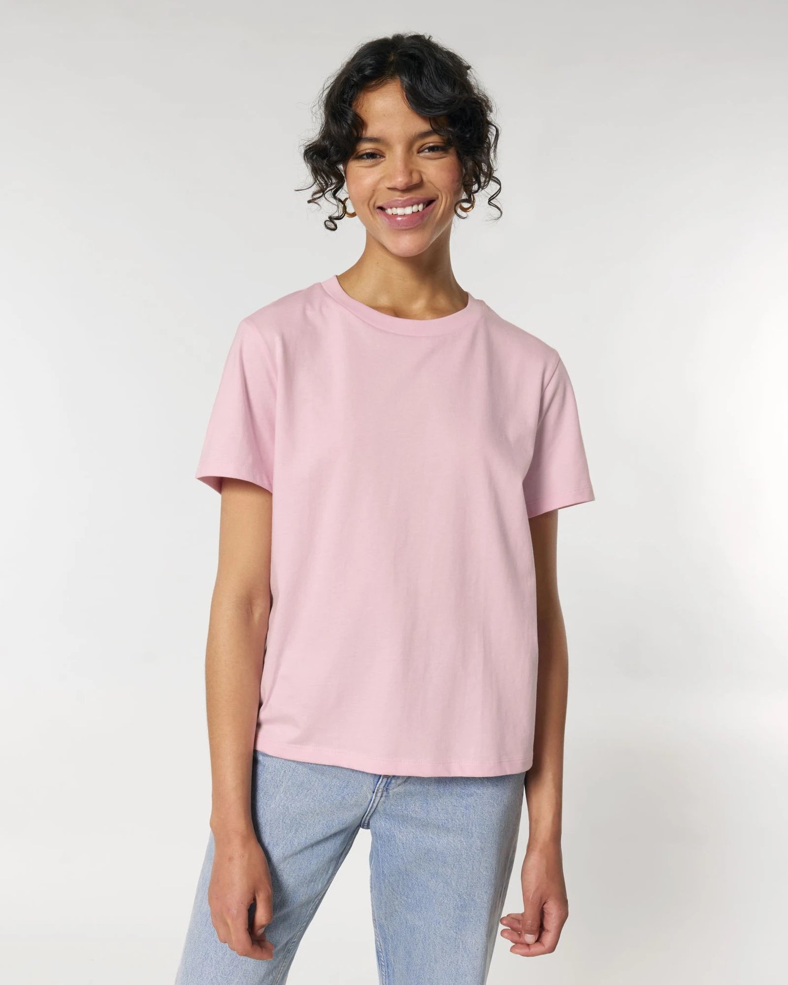 T-shirt femme coton bio Stanley/Stella Muser à personnaliser - Cotton Pink
