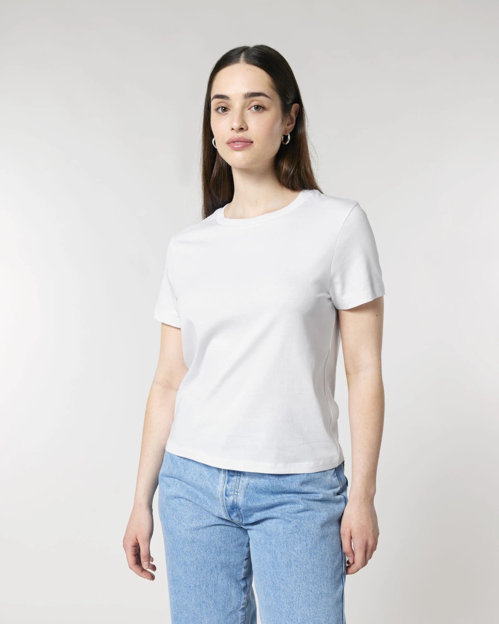T-shirt femme coton bio Stanley/Stella Muser à personnaliser - White