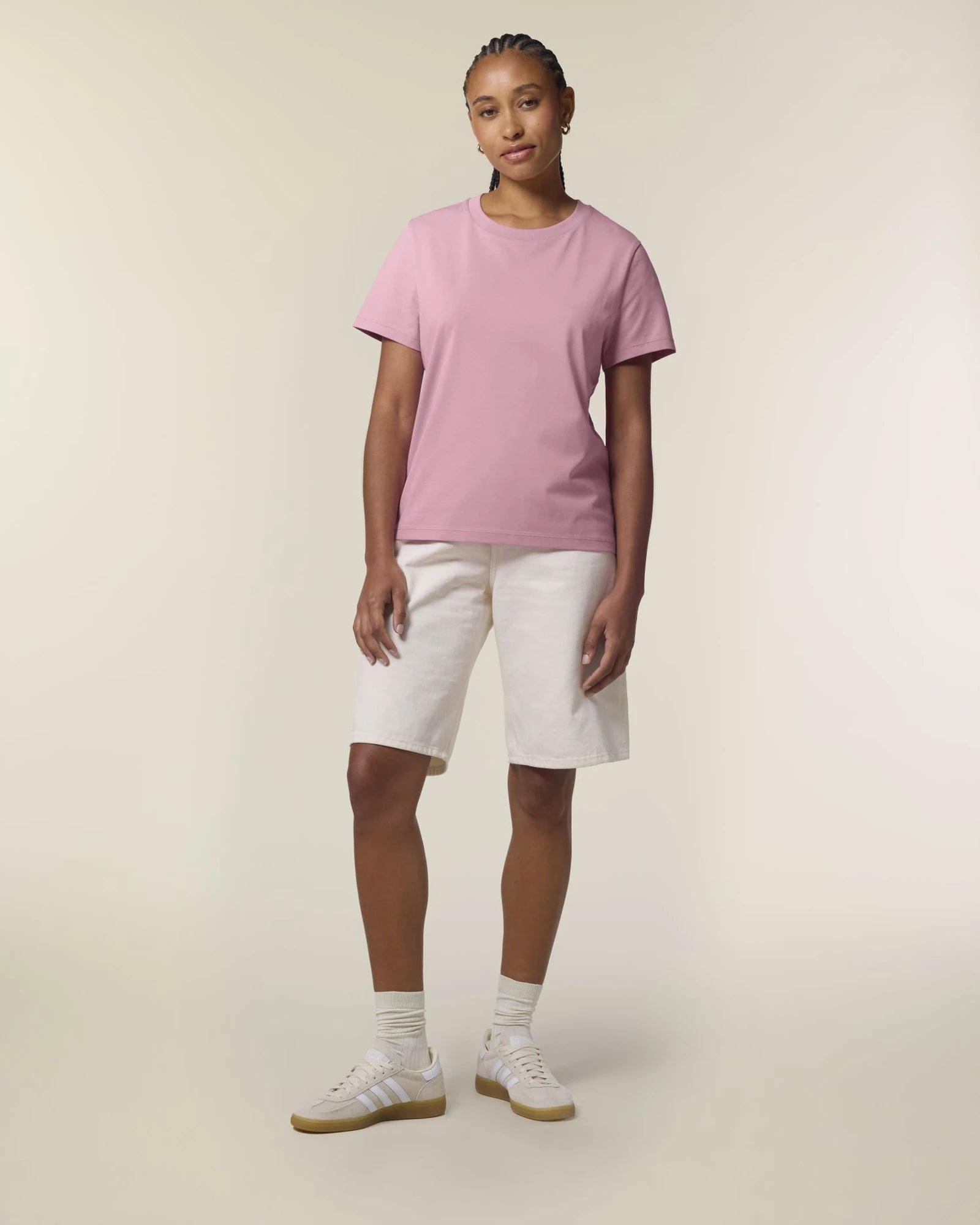 T-shirt femme coton bio Stanley/Stella Muser à personnaliser - Lilac Dream