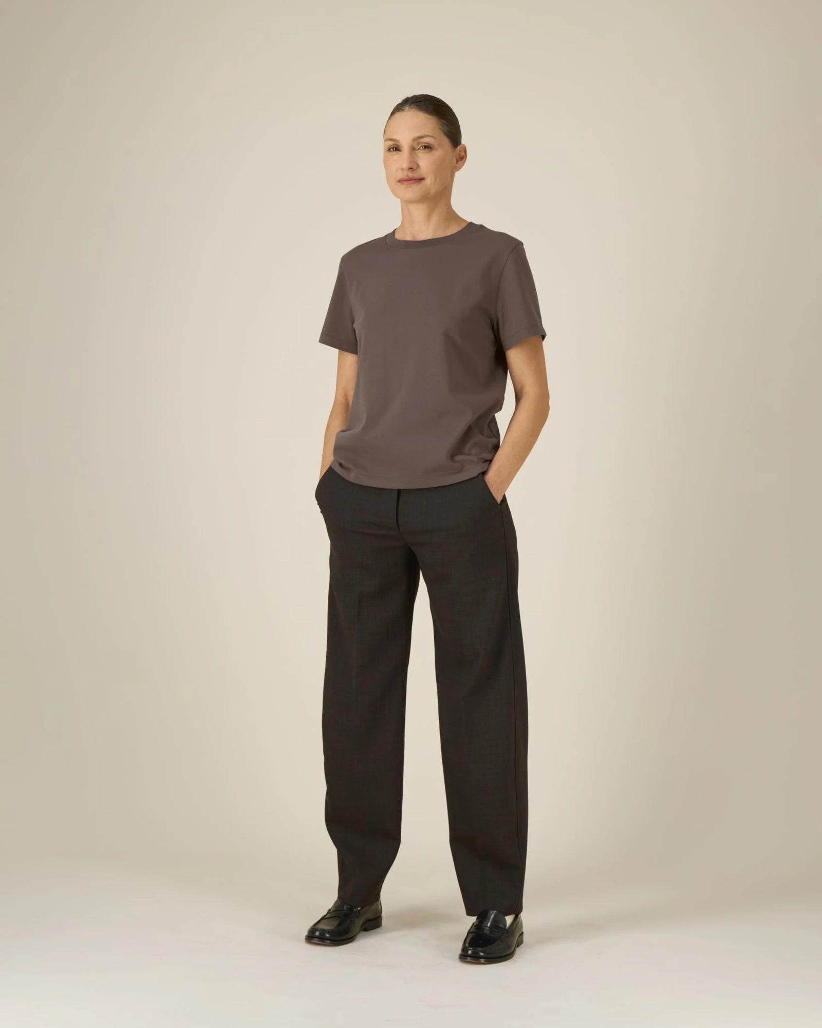 T-shirt femme coton bio Stanley/Stella Muser à personnaliser - Mocha