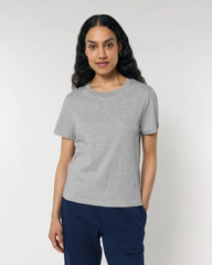 T-shirt femme coton bio Stanley/Stella Muser à personnaliser - Heather Grey