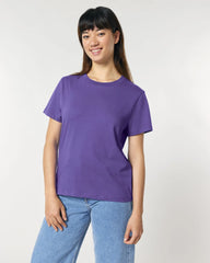 T-shirt femme coton bio Stanley/Stella Muser à personnaliser - Purple Love