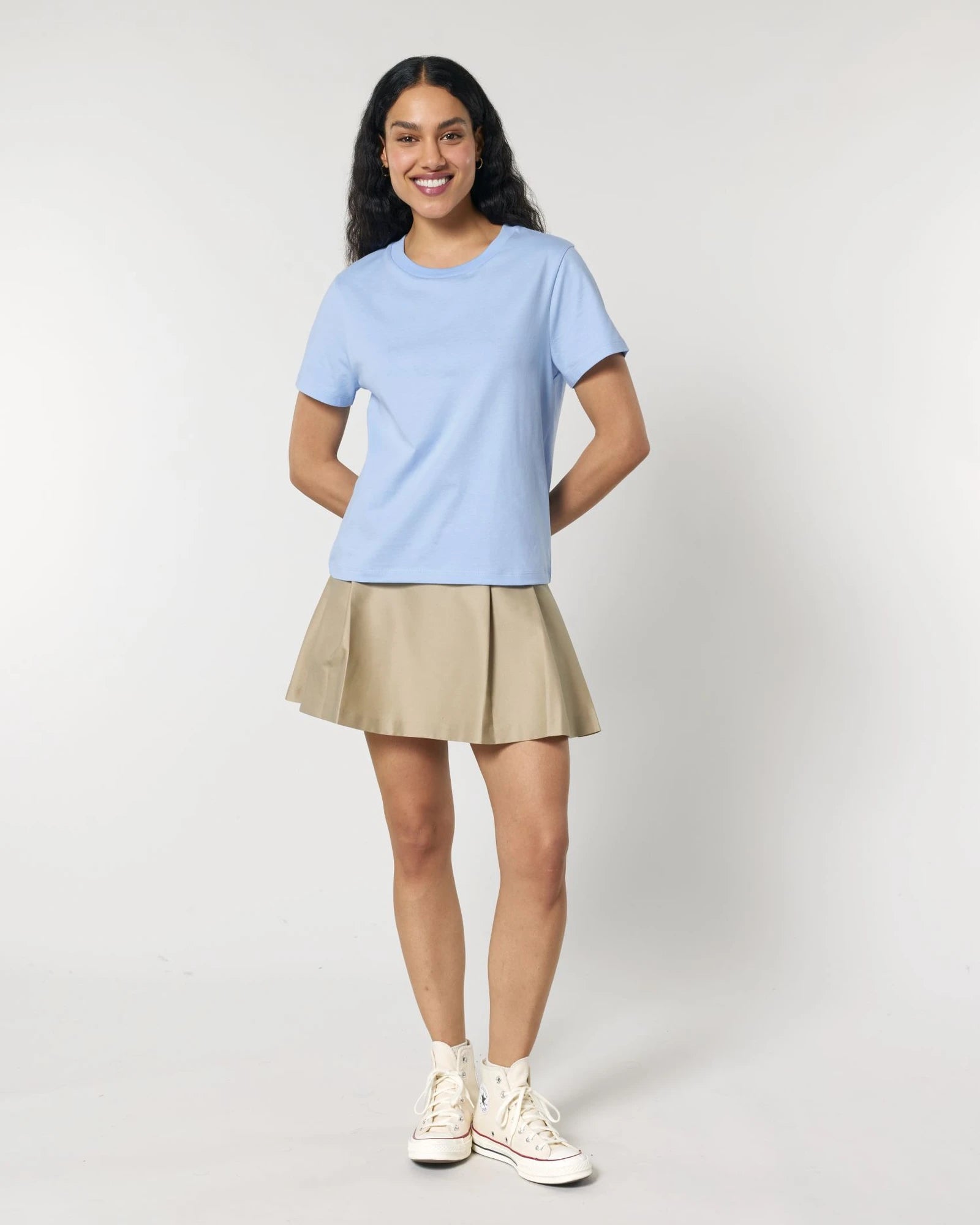 T-shirt femme coton bio Stanley/Stella Muser à personnaliser - Blue Soul