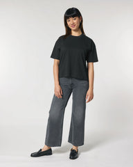 T-shirt femme coton bio Stanley/Stella Nova à personnaliser - Black