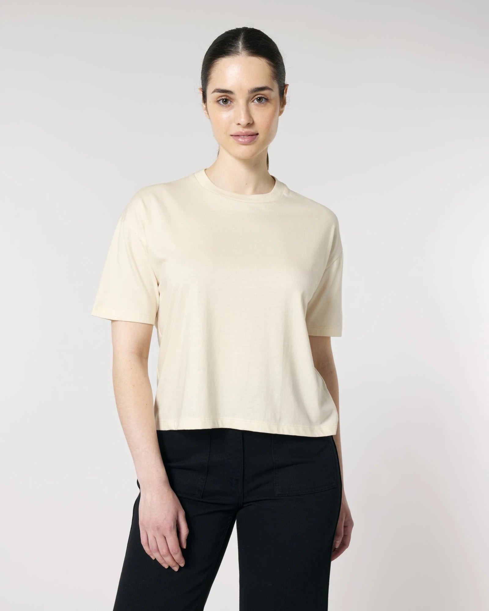 T-shirt femme coton bio Stanley/Stella Nova à personnaliser - Natural Raw