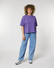 T-shirt femme coton bio Stanley/Stella Nova à personnaliser - Purple Love
