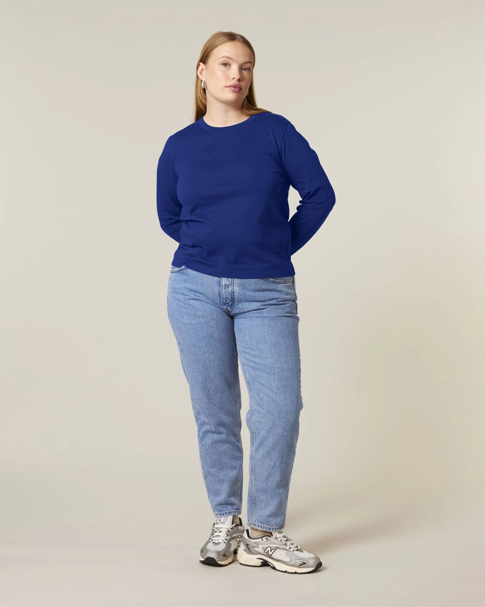 T-shirt femme coton bio Stanley/Stella Muser à personnaliser - Worker Blue
