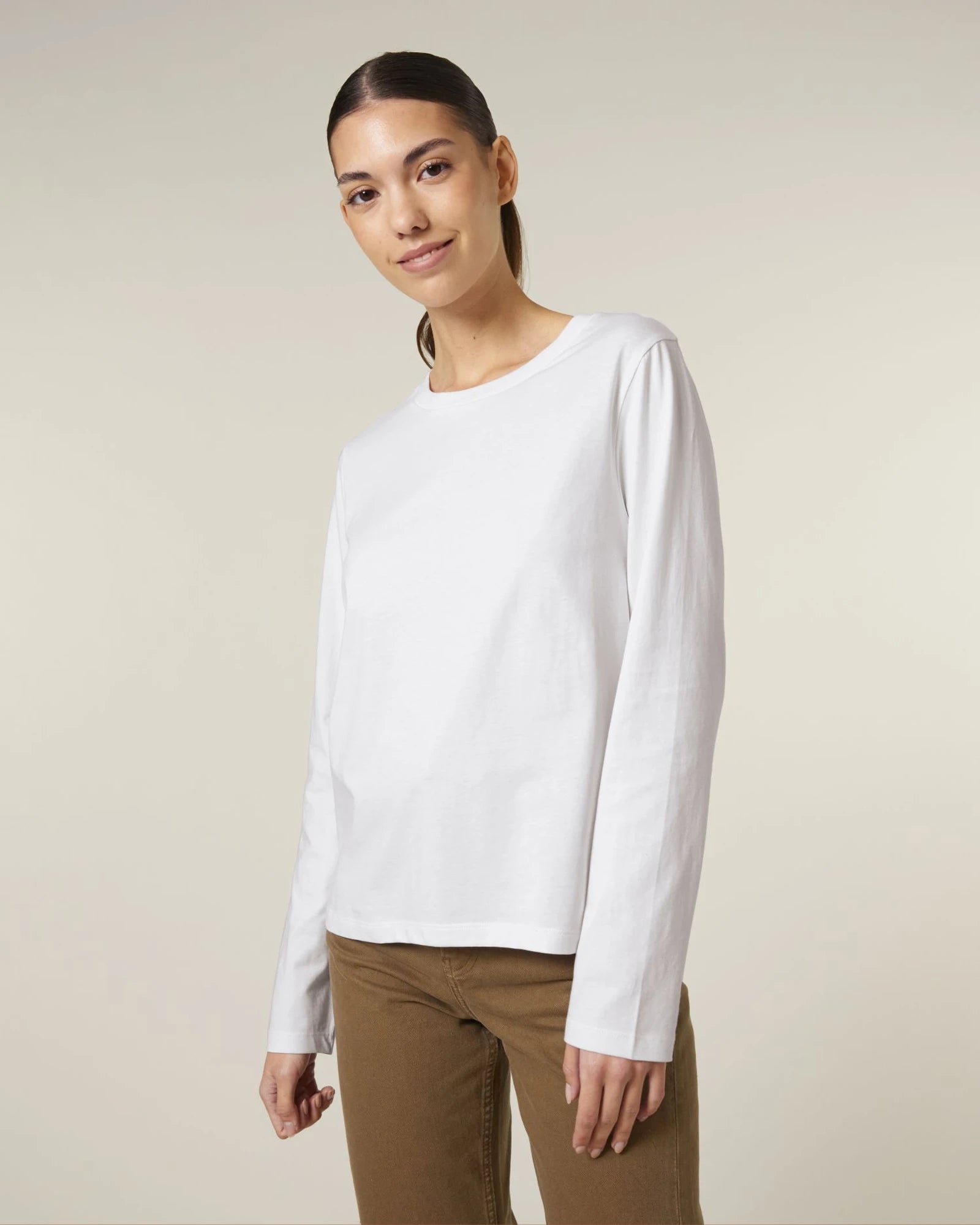 T-shirt femme coton bio Stanley/Stella Muser à personnaliser - White