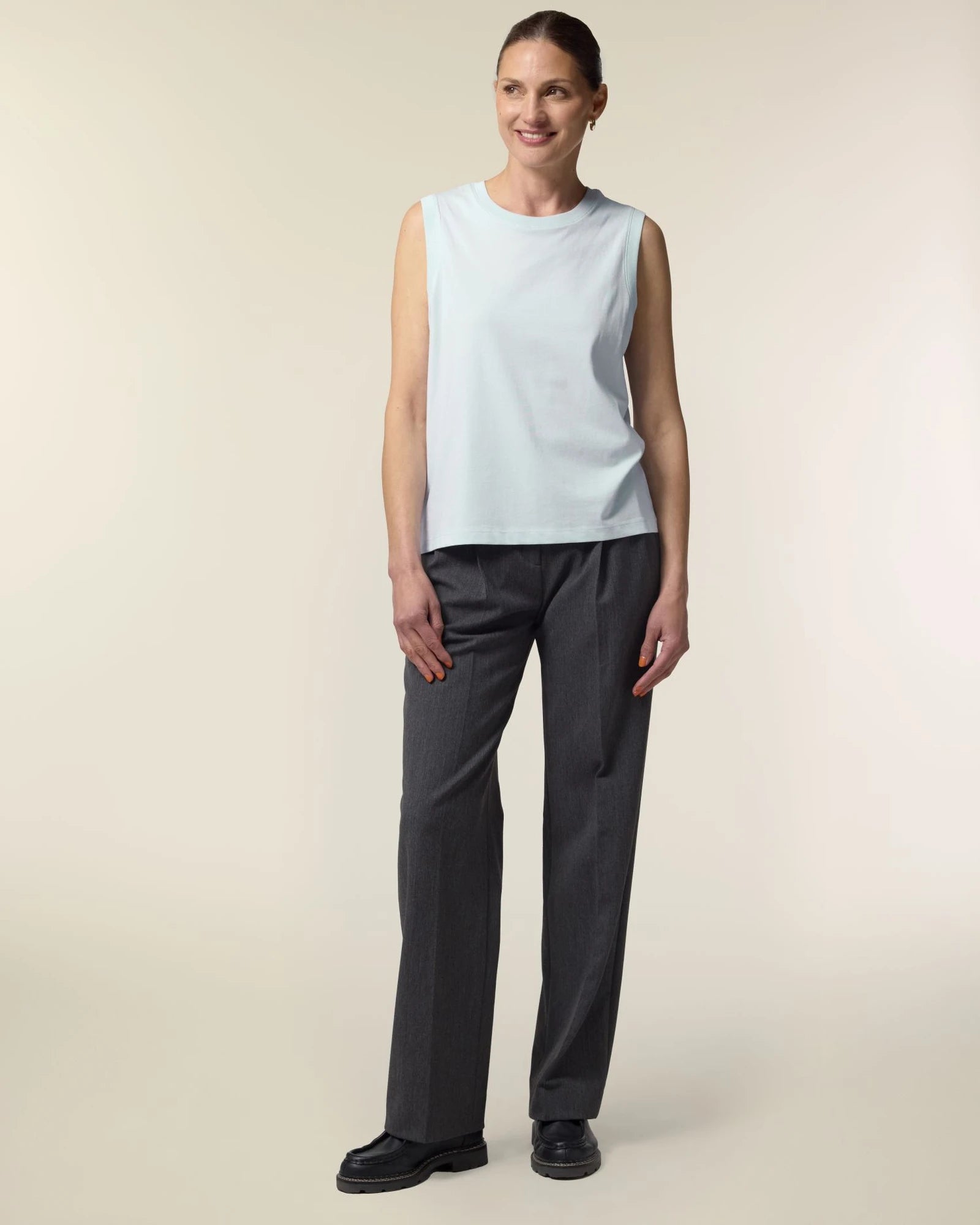 Débardeur femme coton bio Stanley/Stella Mia à personnaliser - Blue Ice