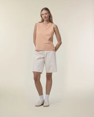 Débardeur femme coton bio Stanley/Stella Mia à personnaliser - Fraiche Peche
