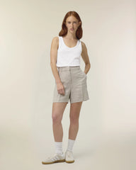 Débardeur femme coton bio Stanley/Stella Ava à personnaliser - White