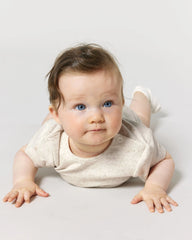 Body bébé manches courtes coton bio Stanley/Stella à personnaliser - Eco Heather