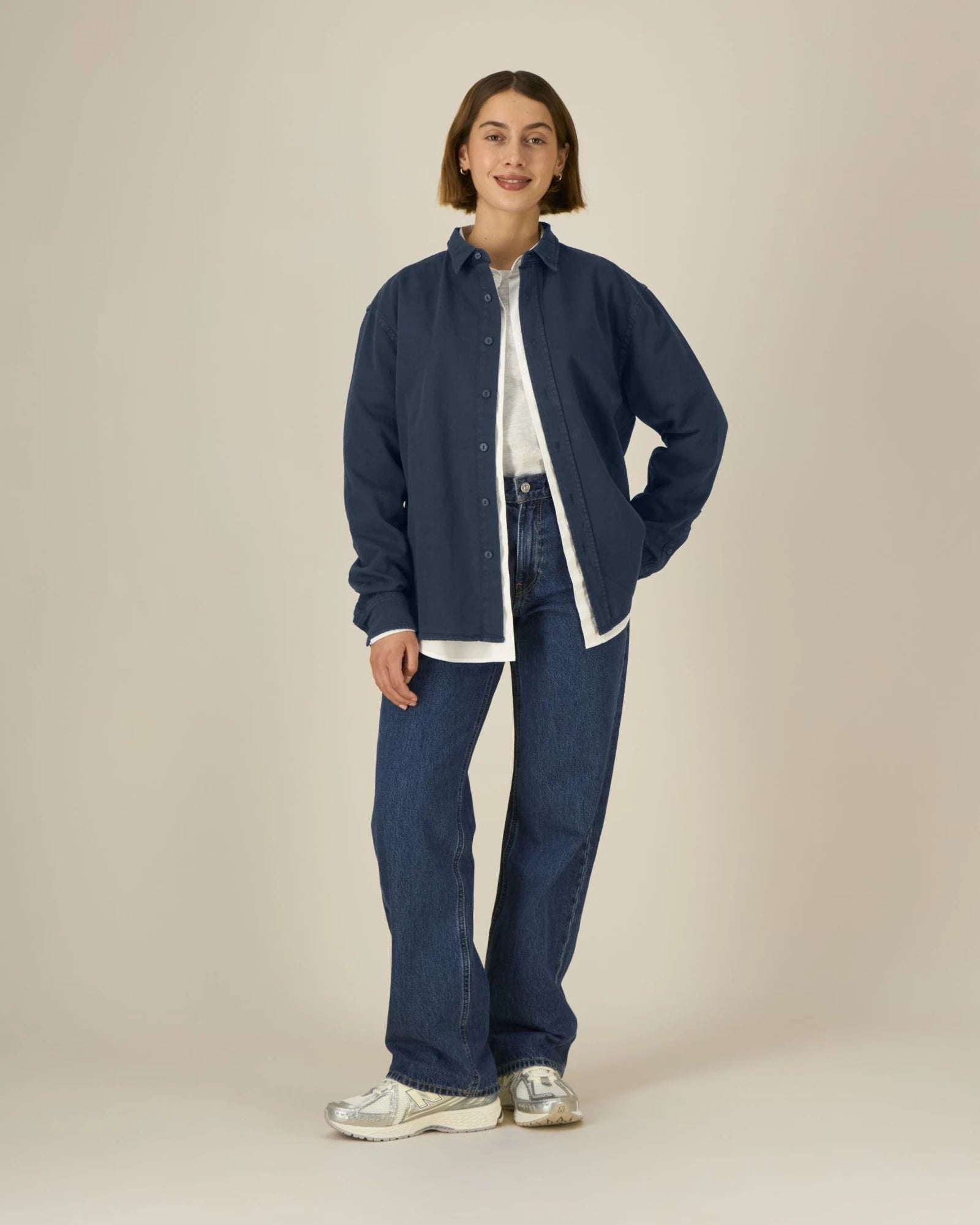 Chemise unisexe coton bio Stanley/Stella Worker à personnaliser - 16
