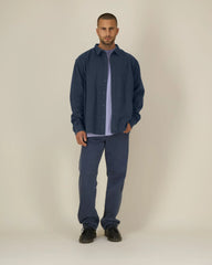 Chemise unisexe coton bio Stanley/Stella Worker à personnaliser - G.Dyed Navy