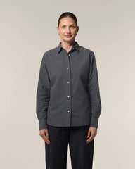 Chemise femme coton bio Stanley/Stella Oxford à personnaliser - 12