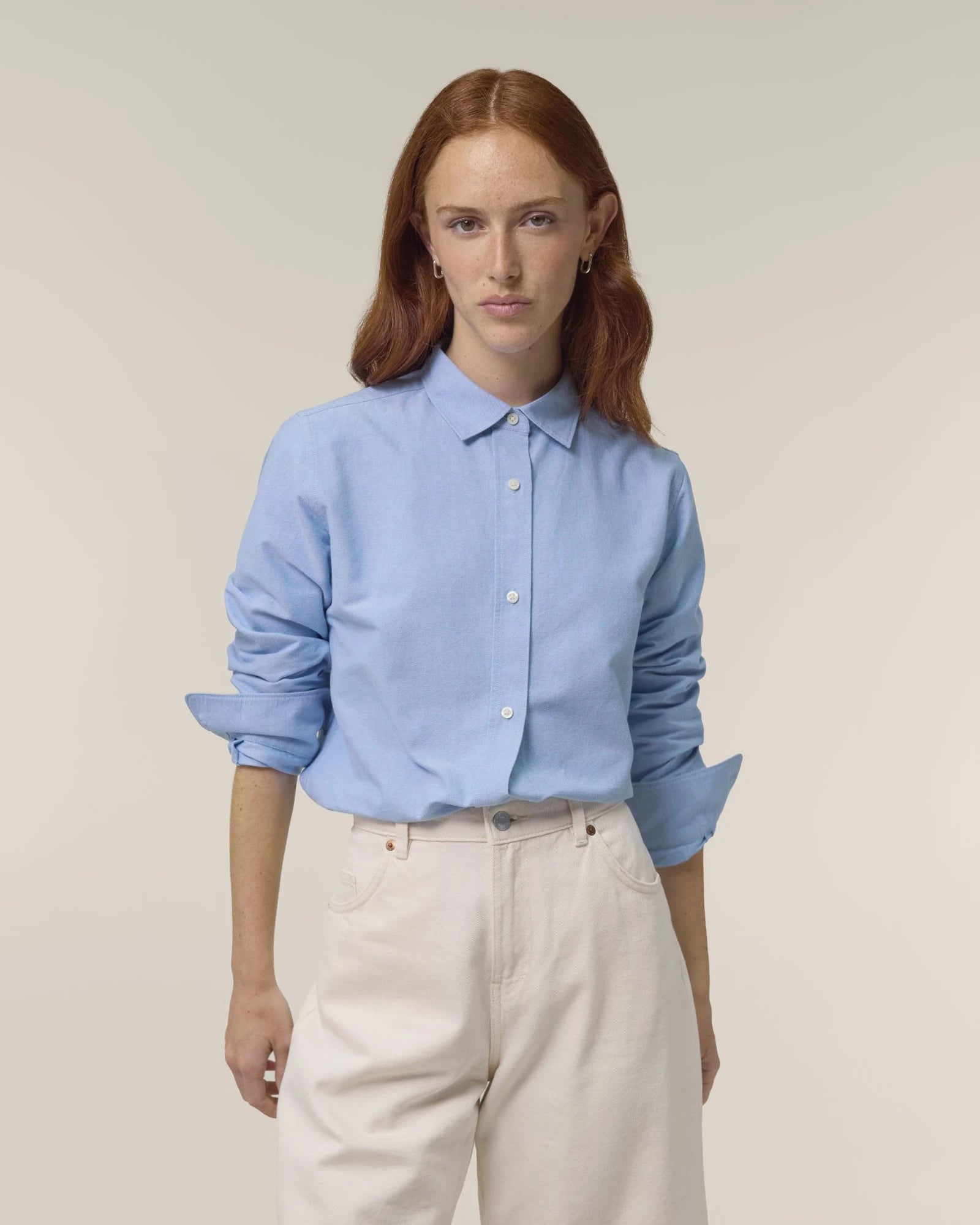 Chemise femme coton bio Stanley/Stella Oxford à personnaliser - 4