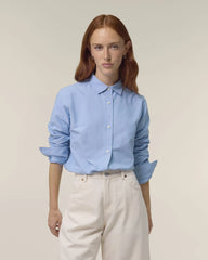 Chemise femme coton bio Stanley/Stella Oxford à personnaliser - 4
