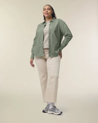 Chemise femme coton bio Stanley/Stella Styler à personnaliser - Soft Khaki