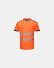 T-shirt coton majoritaire HV PW3 à personnaliser - Orange