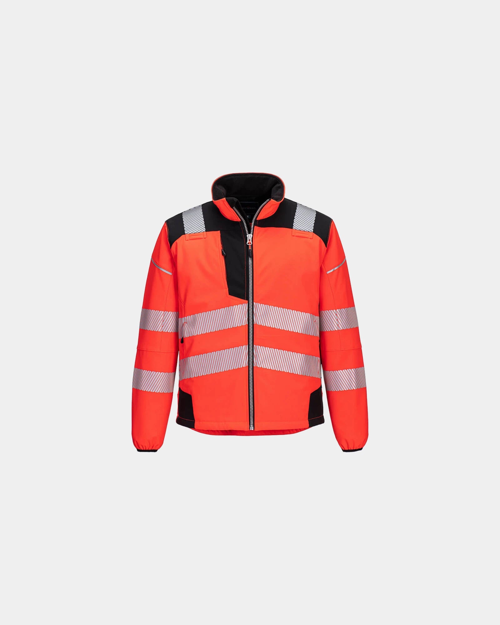 Softshell Haute-Visibilité PW3 à personnaliser - Bleu Foncé
