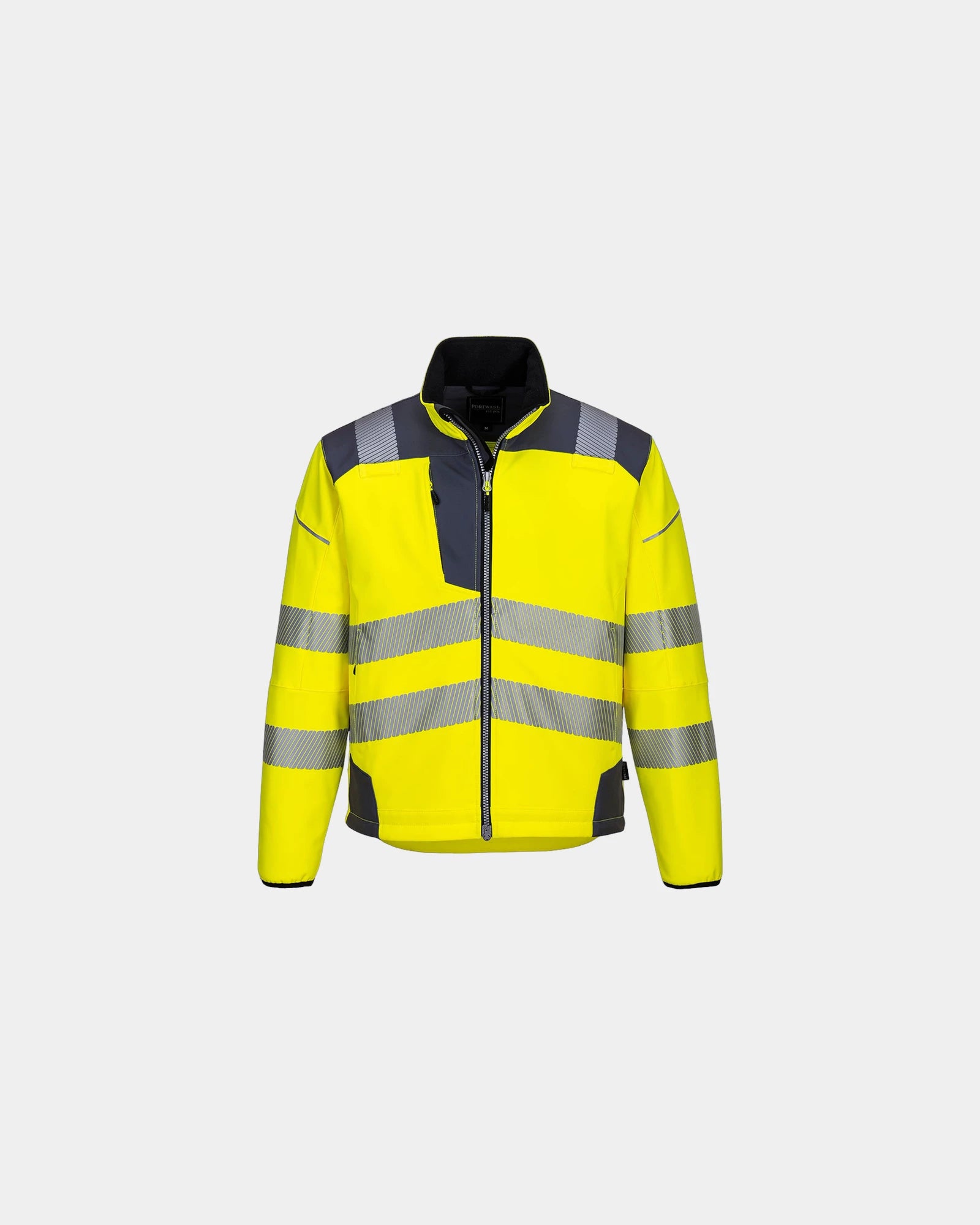 Softshell Haute-Visibilité PW3 à personnaliser - Jaune-Vert