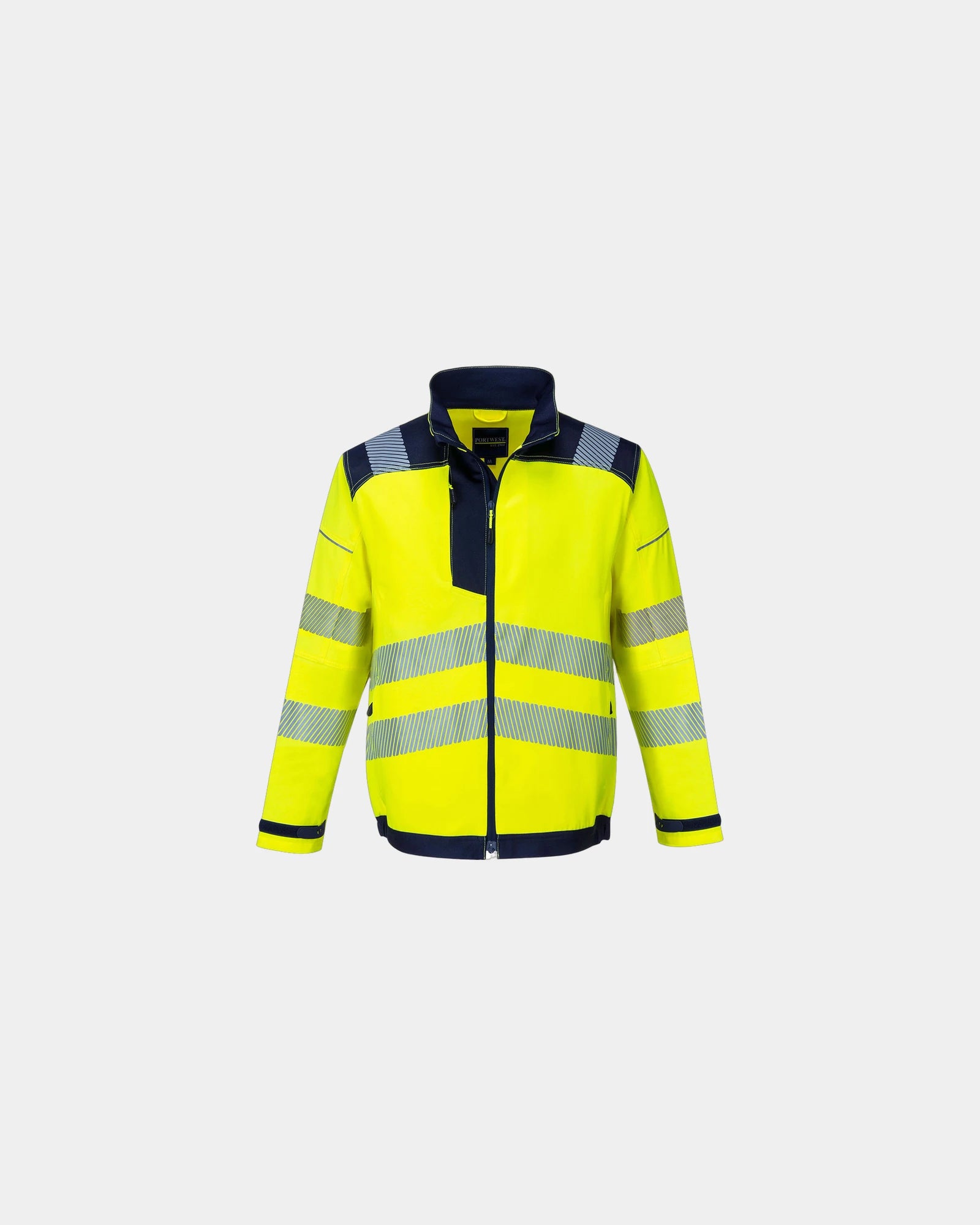 Veste haute visibilité HV PW3 à personnaliser - Jaune-Bleu Marine