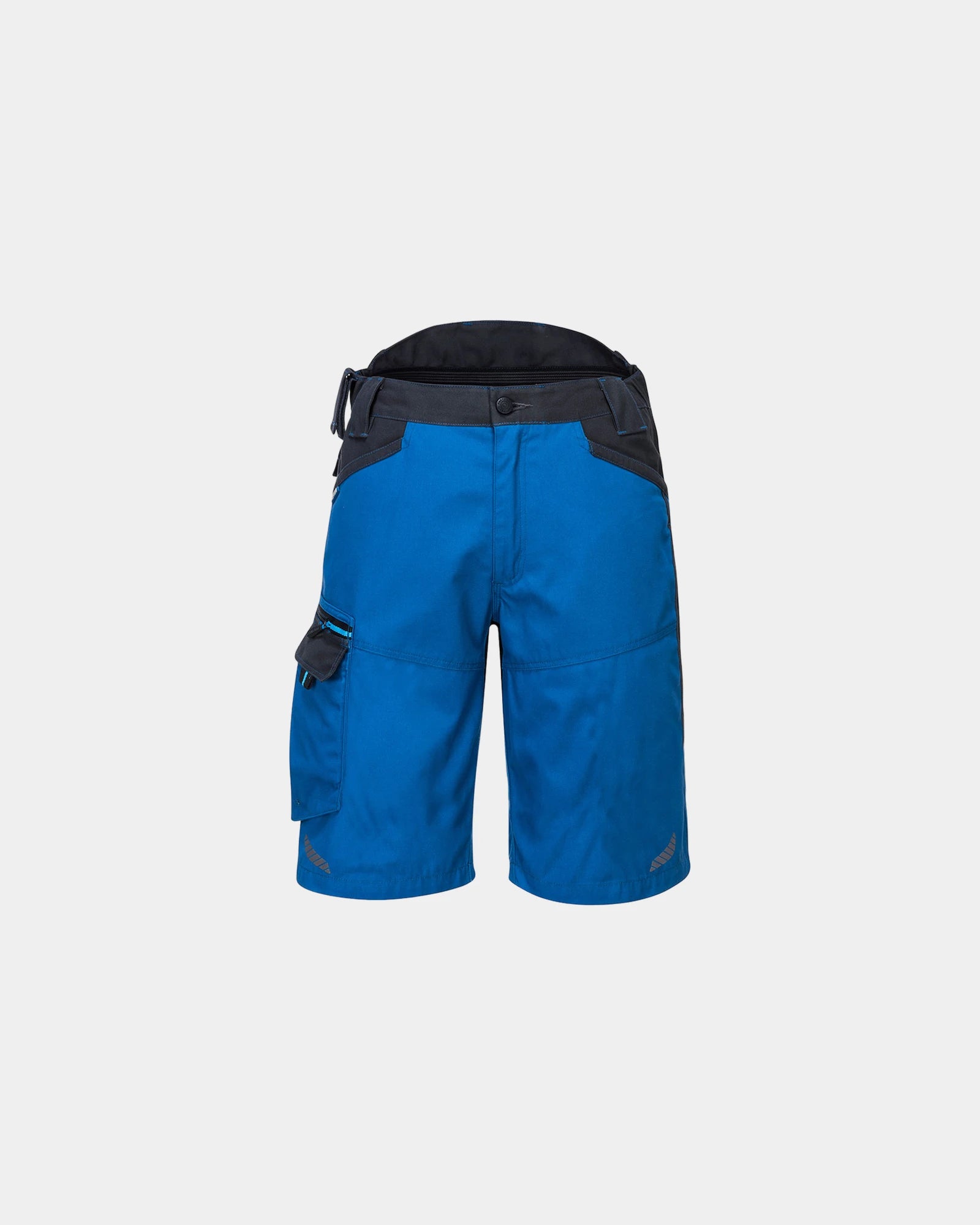Bermuda poly-coton WX3 à personnaliser - Bleu Foncé