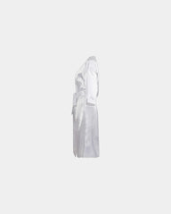 Peignoir satin femme manches 3/4 à personnaliser - 2
