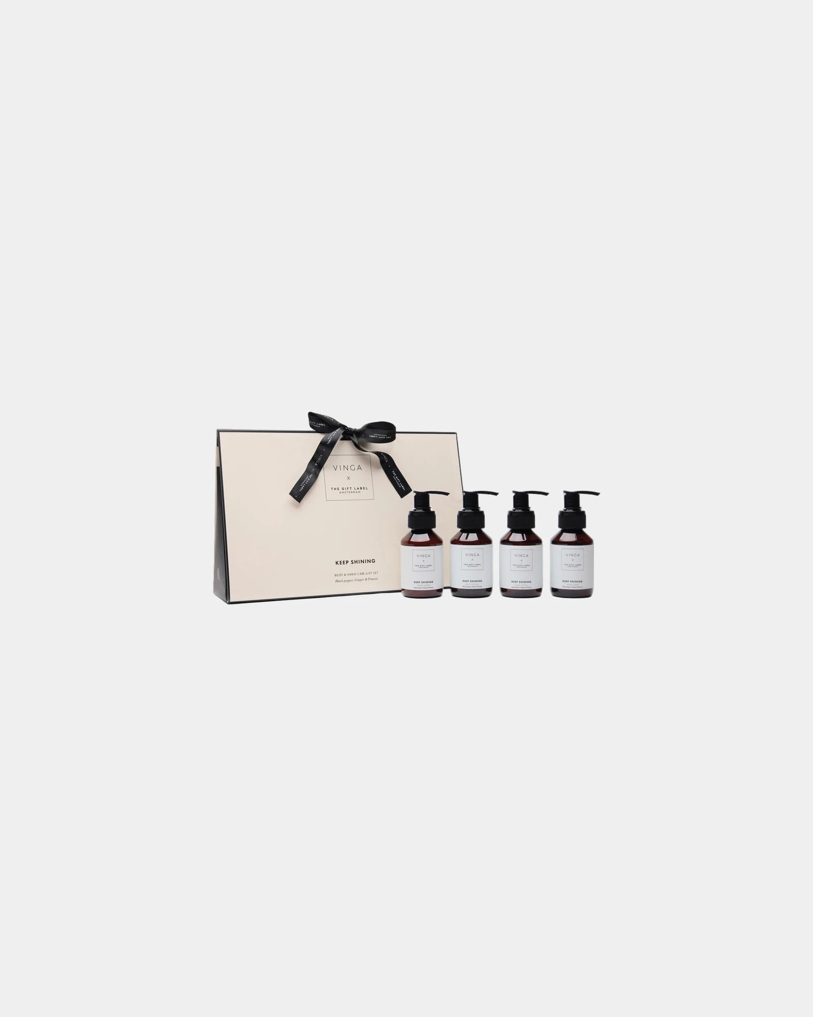 Coffret cadeau pour le corps et les mains Vinga à personnaliser - Blanc