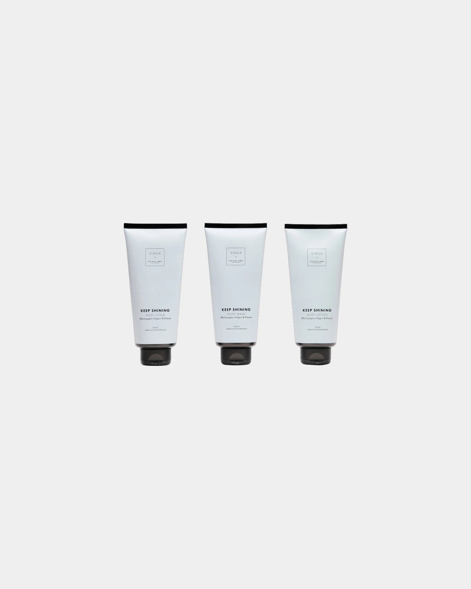 Coffret cadeau de soins corporels Vinga à personnaliser - Blanc