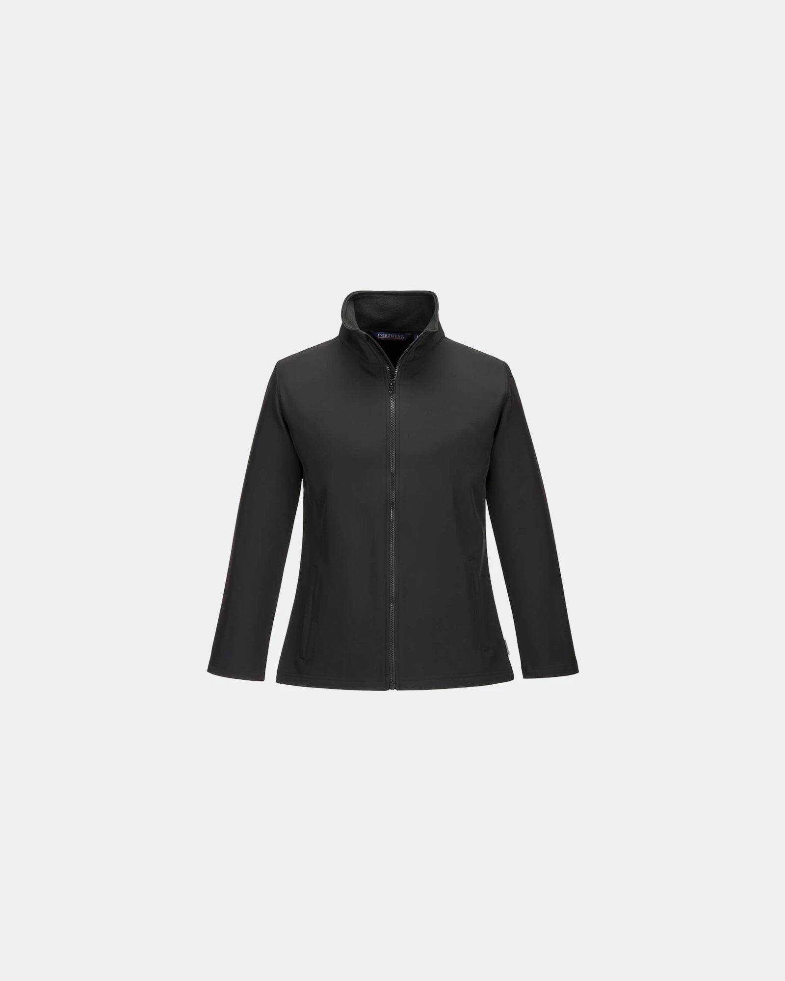 Softshell tissée stretch à personnaliser - Noir-Bleu Ciel