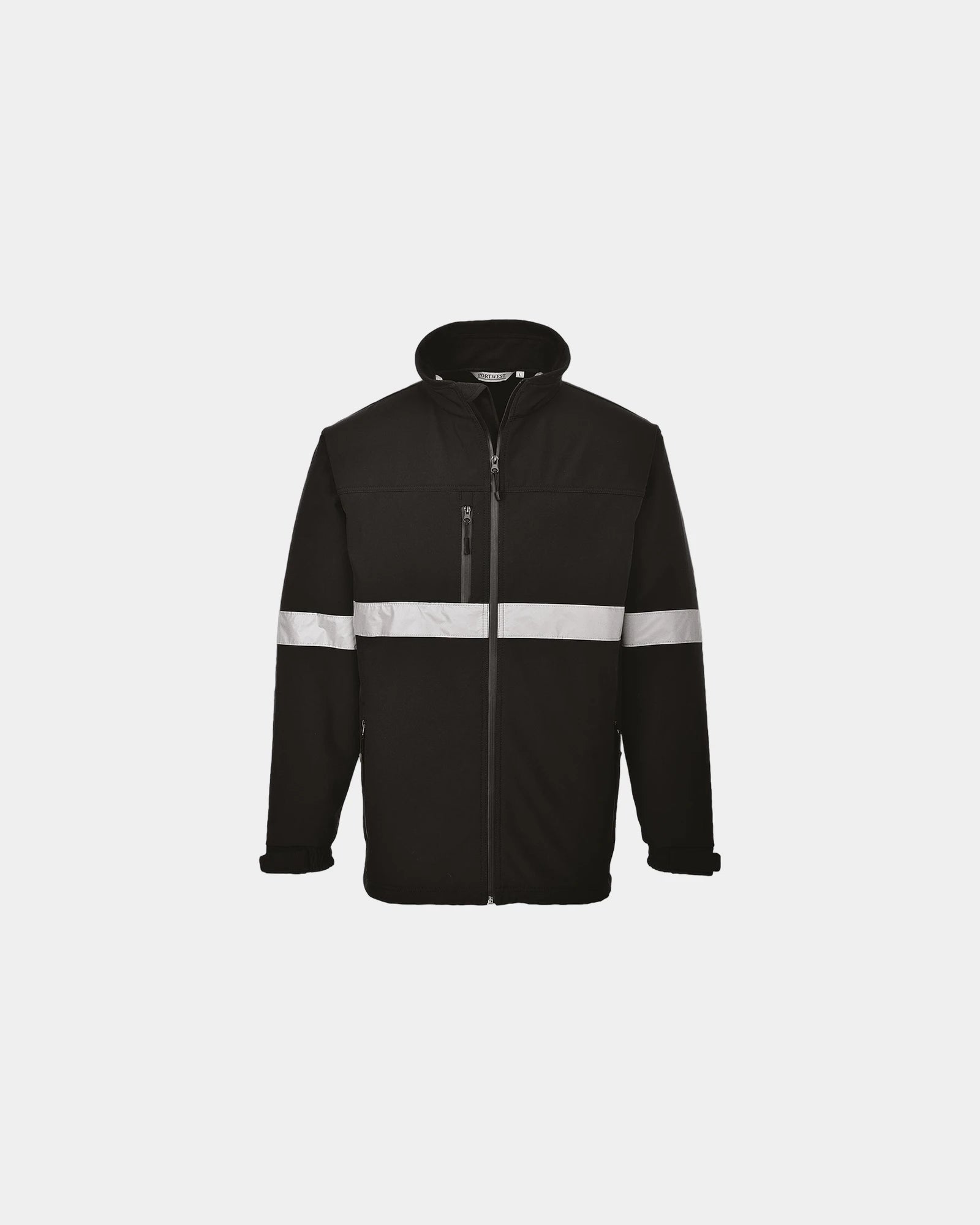 Softshell Iona à personnaliser - Noir-Bleu Ciel