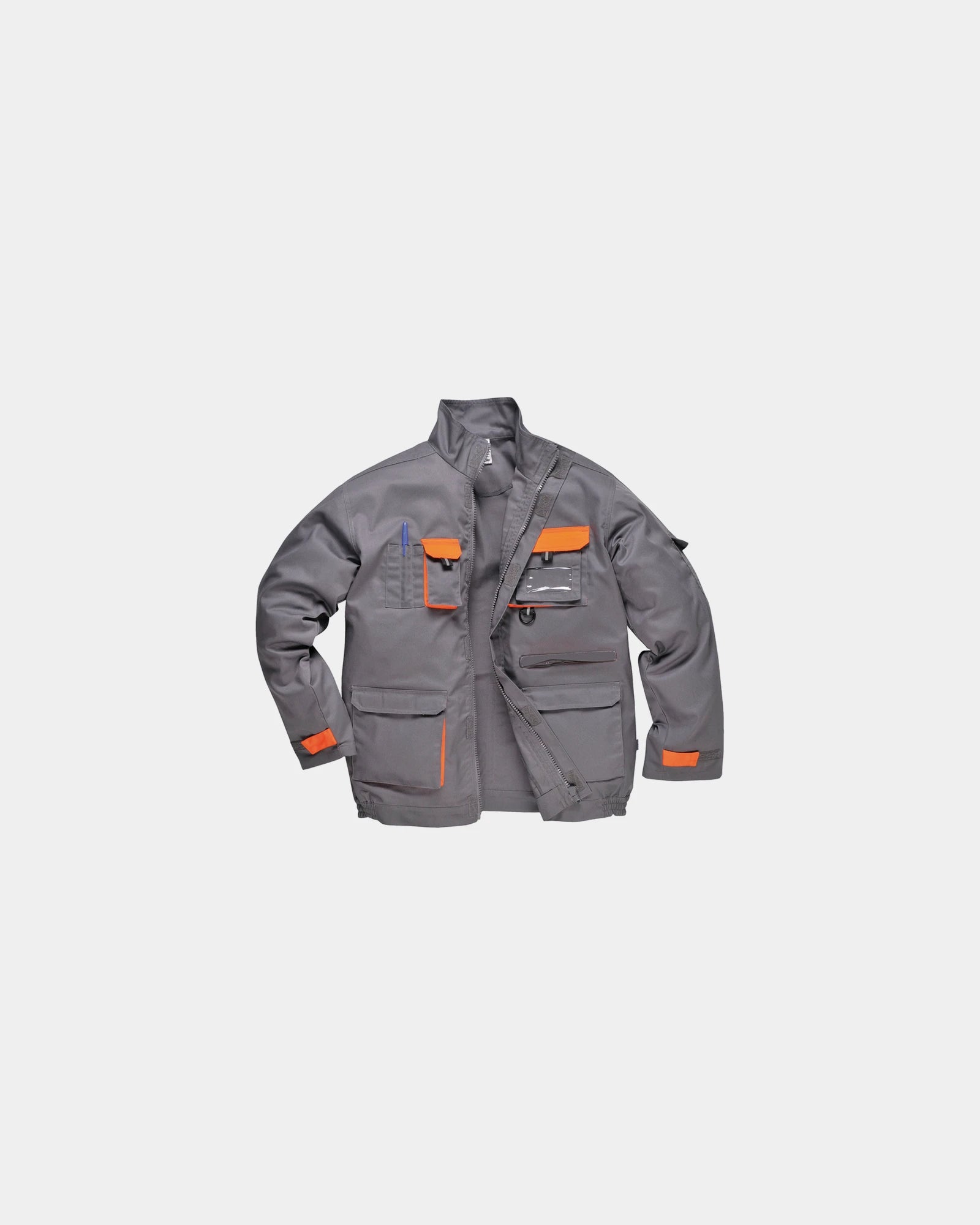 Blouson de travail multipoches à personnaliser - Gris