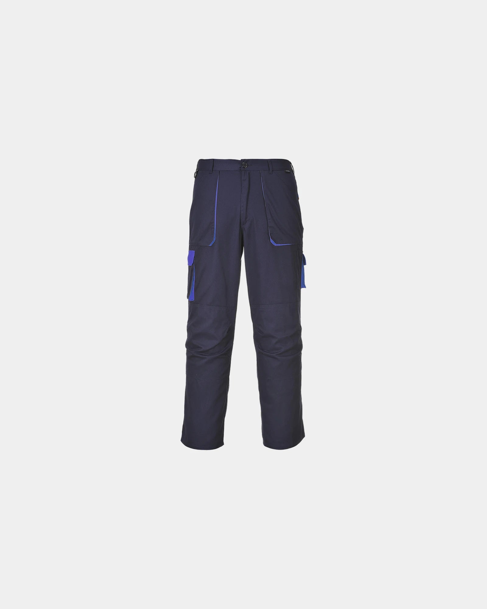 Pantalon coton Texo Contrast à personnaliser - Bleu Marine